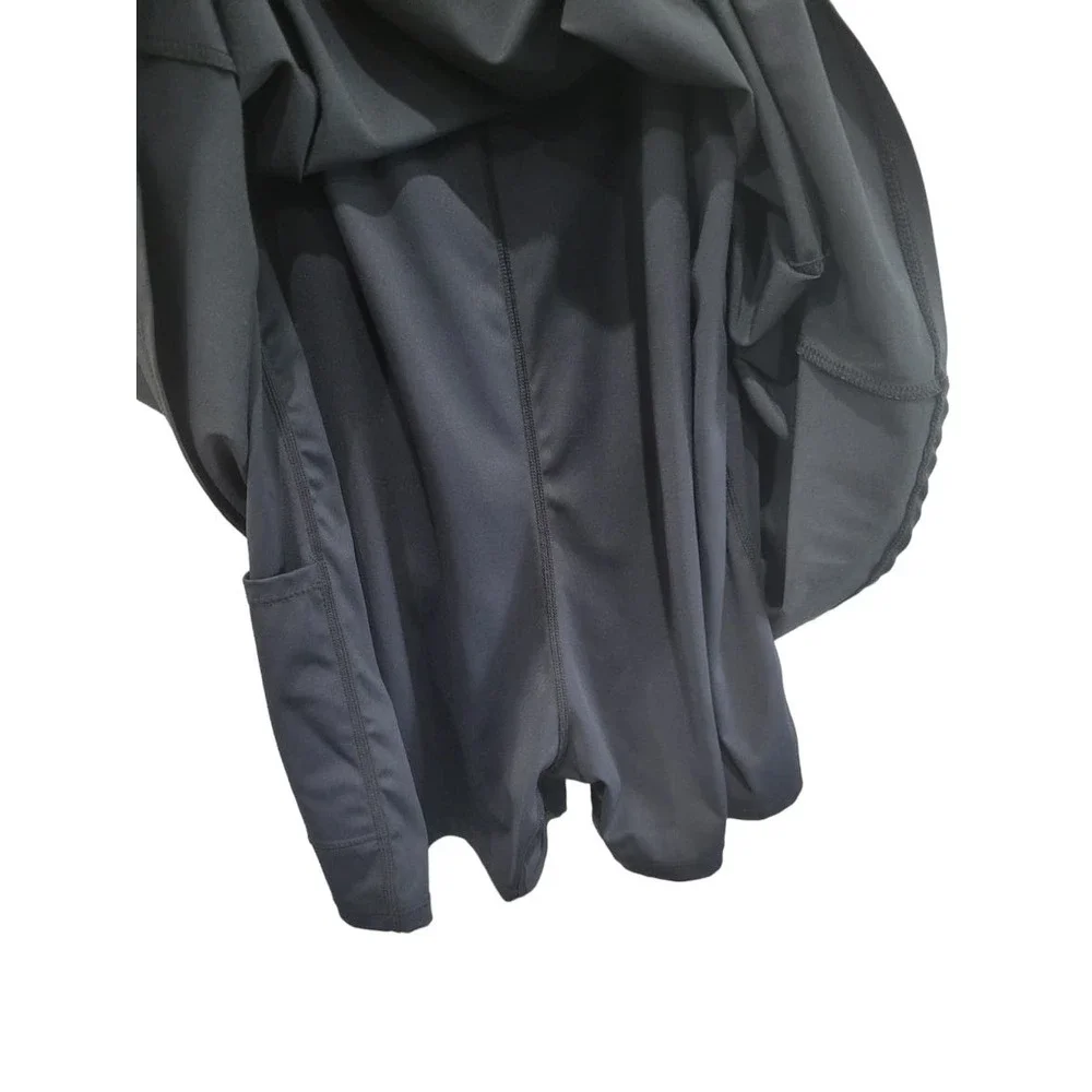 Abercrombie & Fitch Black Midi Dress - Picture 10 of 12